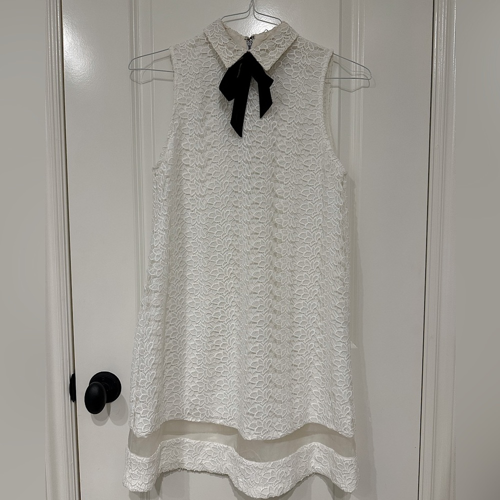 Alice and Olivia white dress